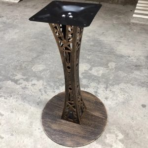 Chân bàn tròn hình tháp efen độc đáo