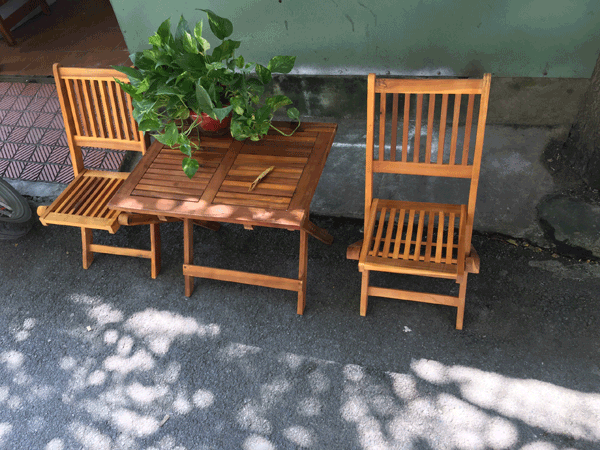 Ghế Ban Công Chill Bằng Gỗ Sấy Bền Đẹp Ghế Ban Công Chill Bằng Gỗ Sấy Bền Đẹp