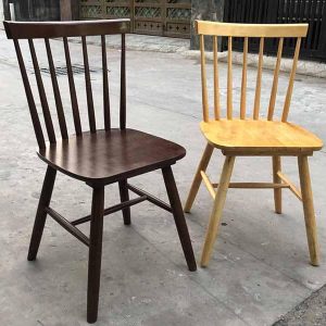 Ghế cà phê kiểu nan tiện được nhiều khách lựa chọn