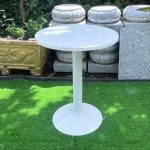 Bàn tròn cafe chân sắt