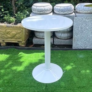Bàn tròn cafe chân sắt