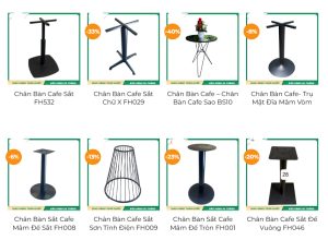 Chân bàn sắt sơn tĩnh điện tphcm