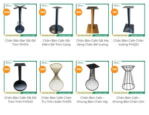 Chân Bàn Sắt Tròn Đẹp