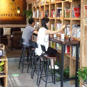 Ghế quầy bar chân sắt