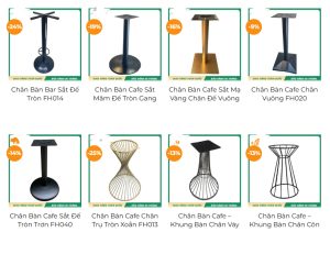 Gia công chân bàn sắt sơn tĩnh điện hà nội