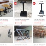 Sắt hộp mẫu chân bàn sắt đẹp
